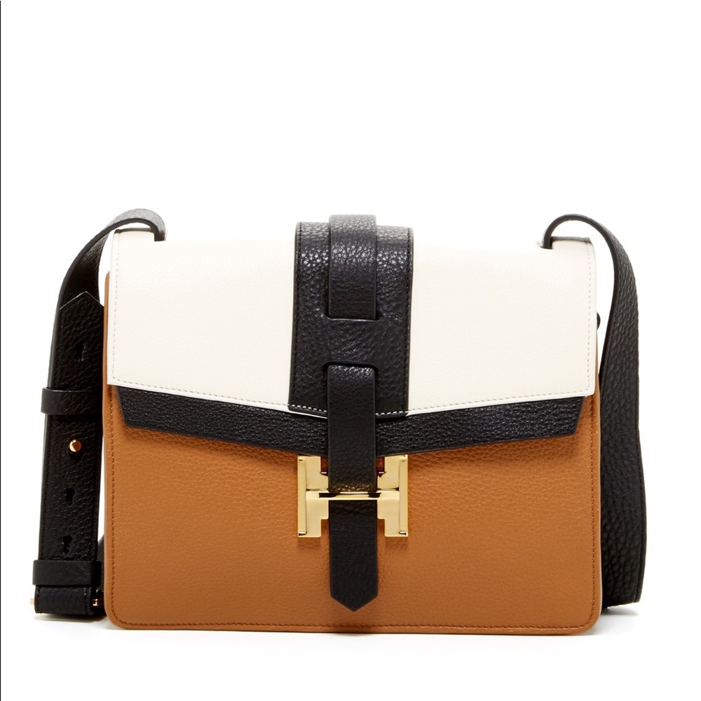 NWT Halston Heritage Flap Shoulder Bag